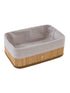 LC Waikiki Foldable Bamboo Basket 26x16x10 Cm
